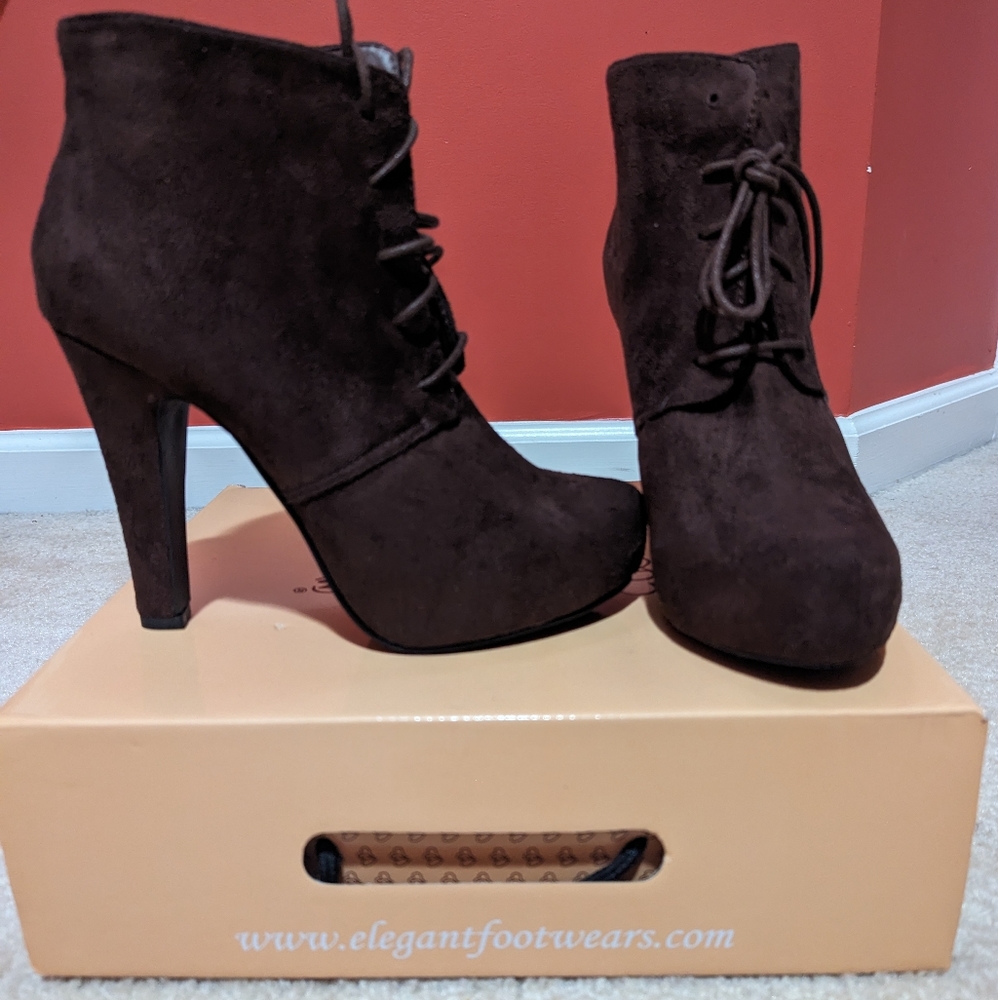 Brown Bootie Boot